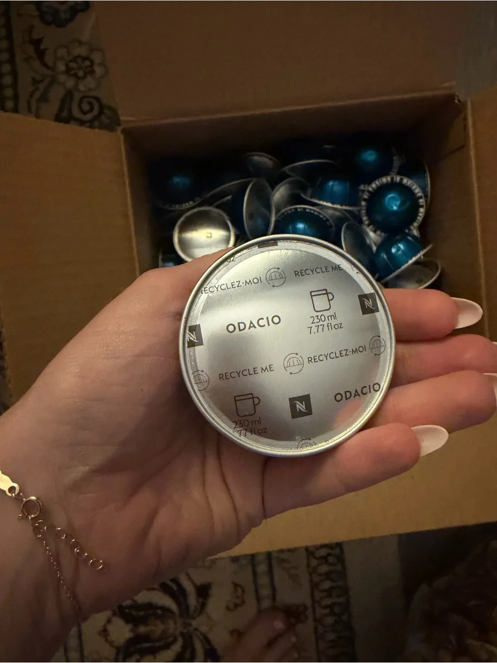 80 Nespresso Odacio Coffee Capsules